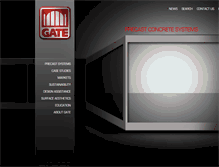 Tablet Screenshot of gateprecast.com
